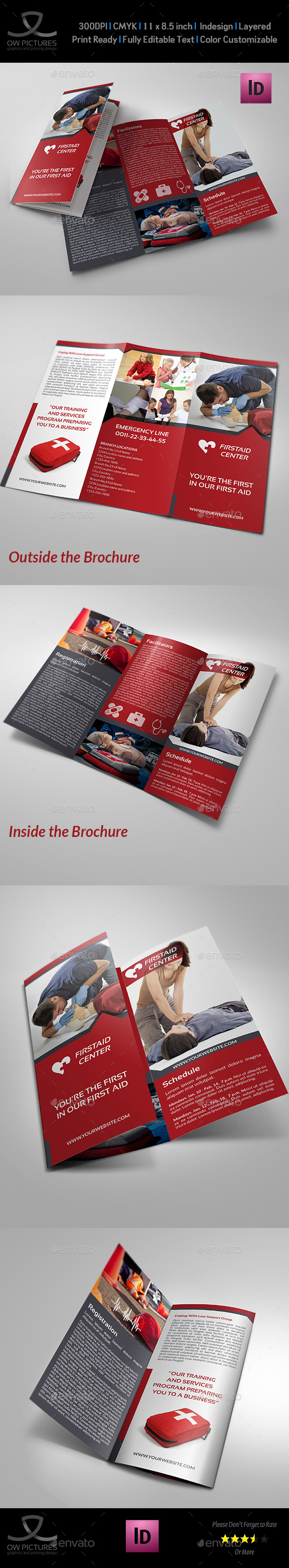 Training Brochure Graphics Designs Templates