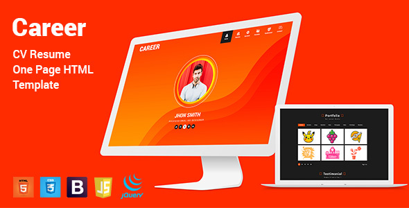 Html5 Html Business Card Website Templates From Themeforest