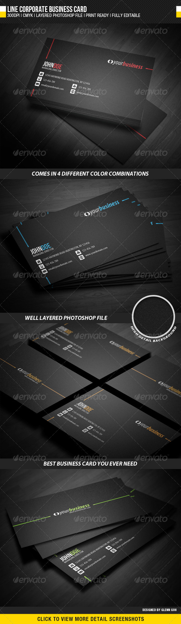 Professional Business Card Templates Designs From Graphicriver