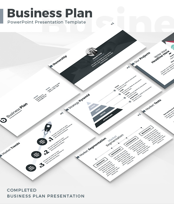 Business Plan Powerpoint Templates From Graphicriver