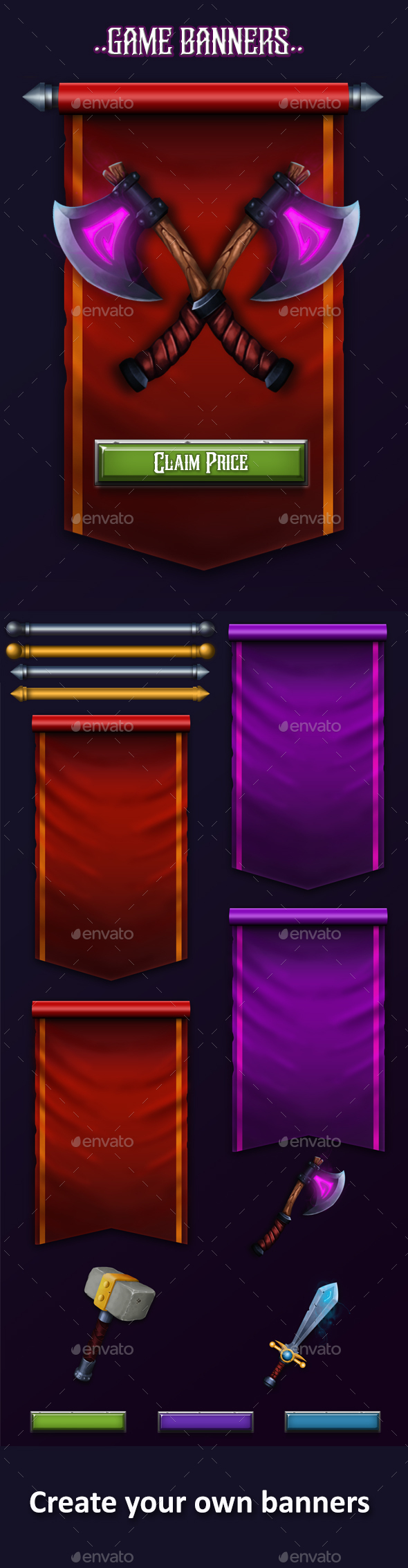 Gaming Banner Graphics Designs Templates From Graphicriver