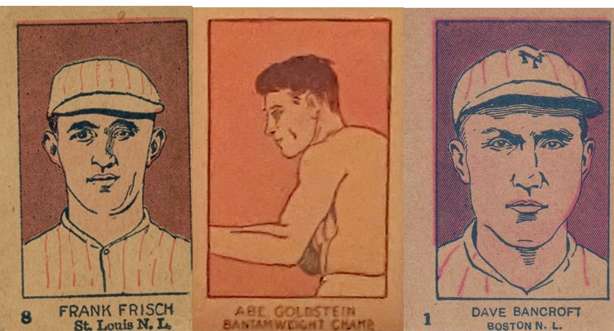 1925-27 W512 Strip Card Set - Pre-War Cards