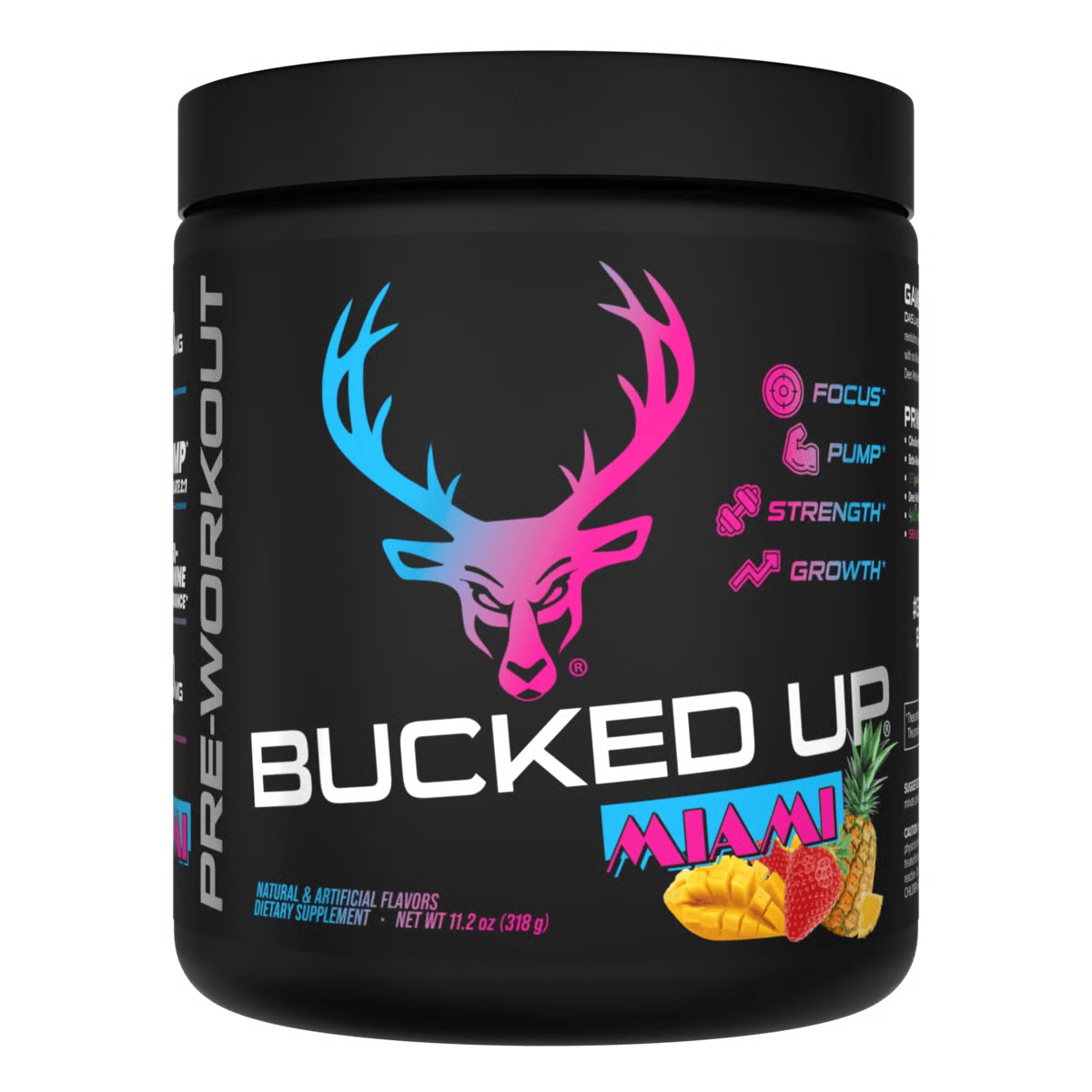 Bucked Up Original pre-workout for a custom supplement stack
