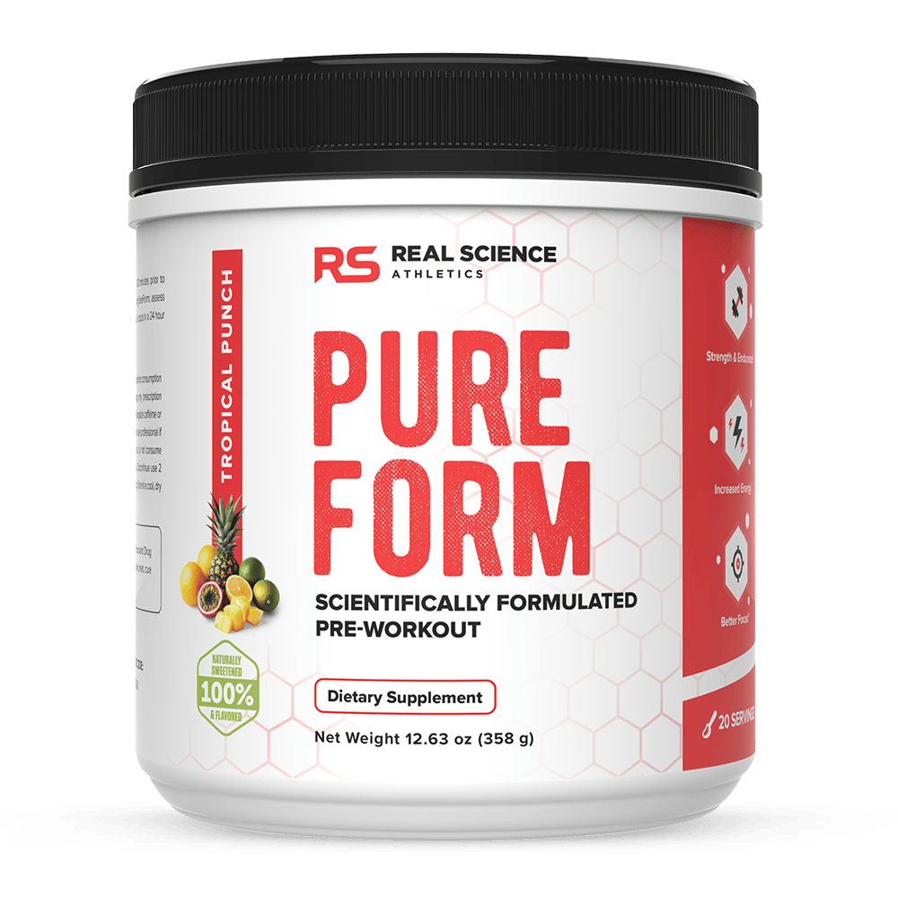 RealScience Athletics PureForm pre-workout