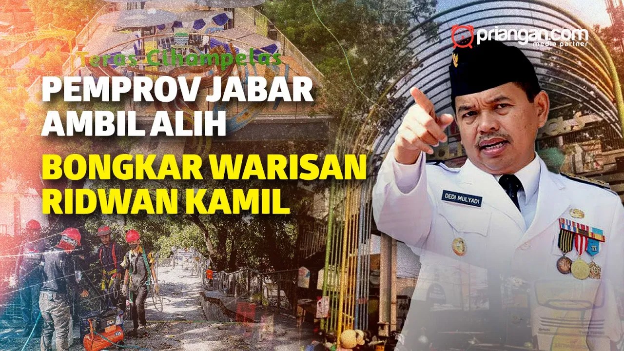 Dedi Mulyadi Keukeuh Bongkar Teras Cihampelas