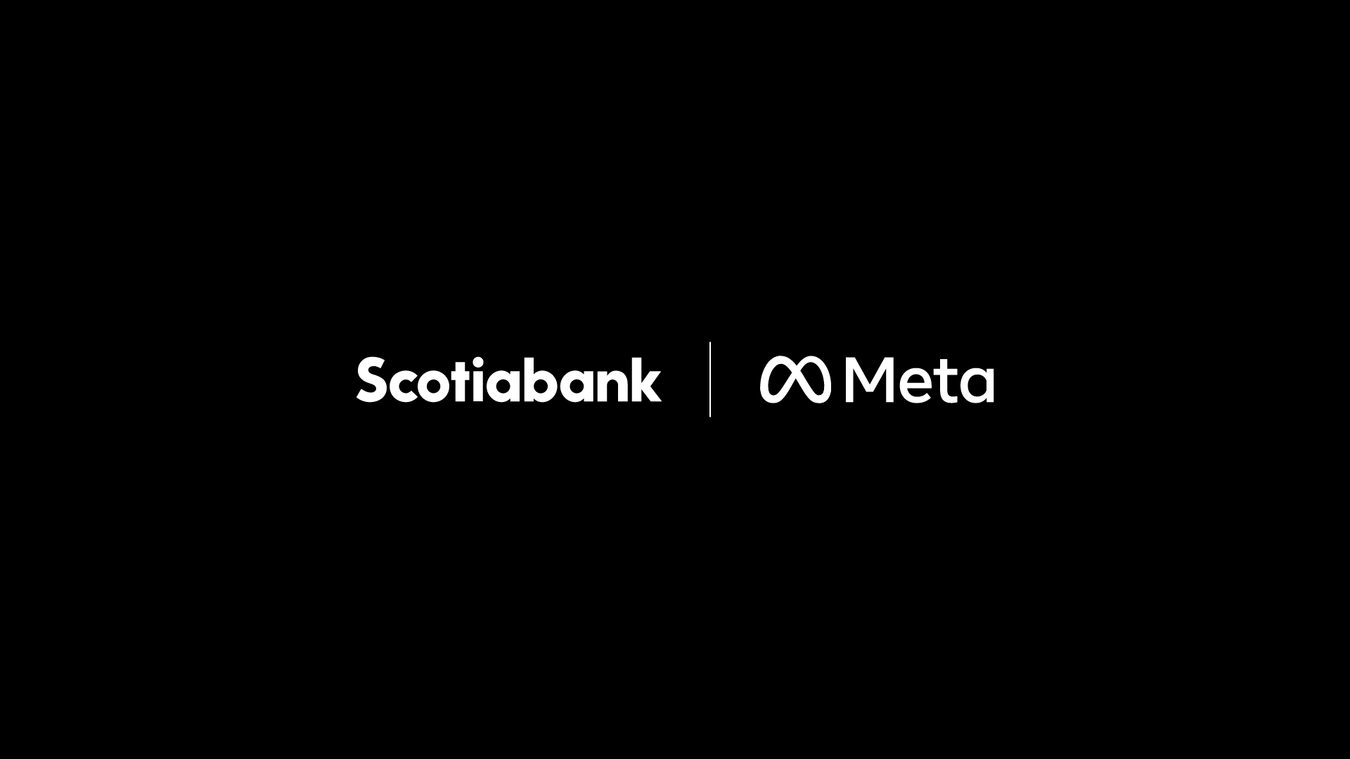 Scotiabank and Meta logos