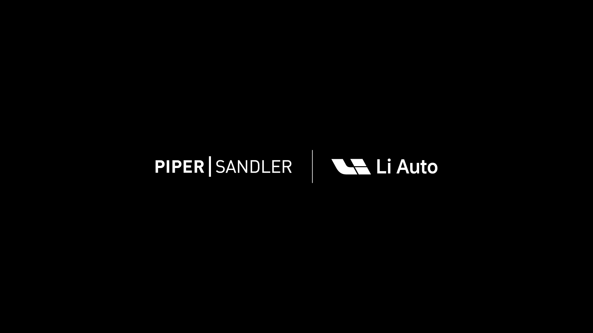 Piper Sandler and Li Auto logos