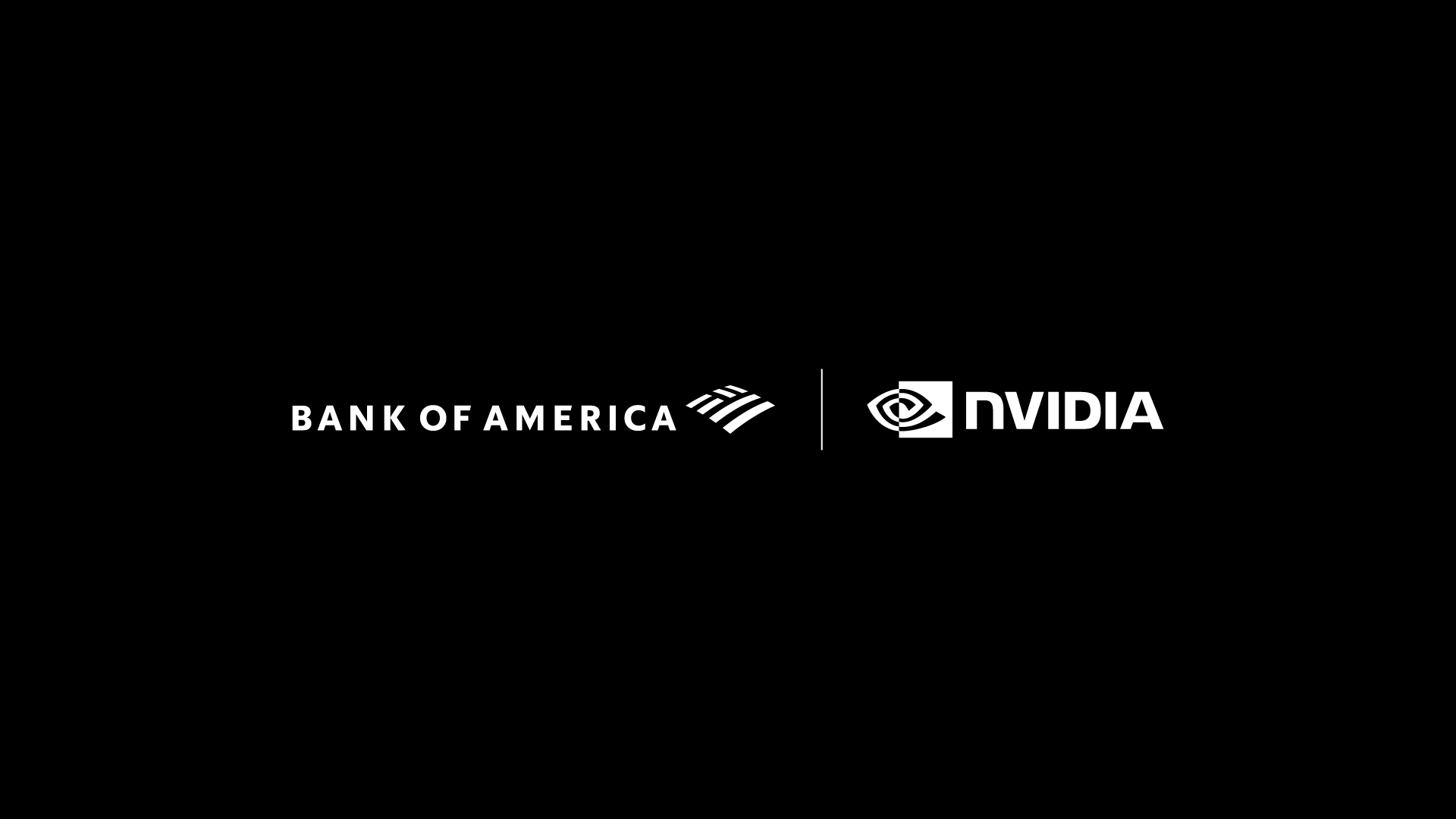 Bank of America and NVIDIA logos