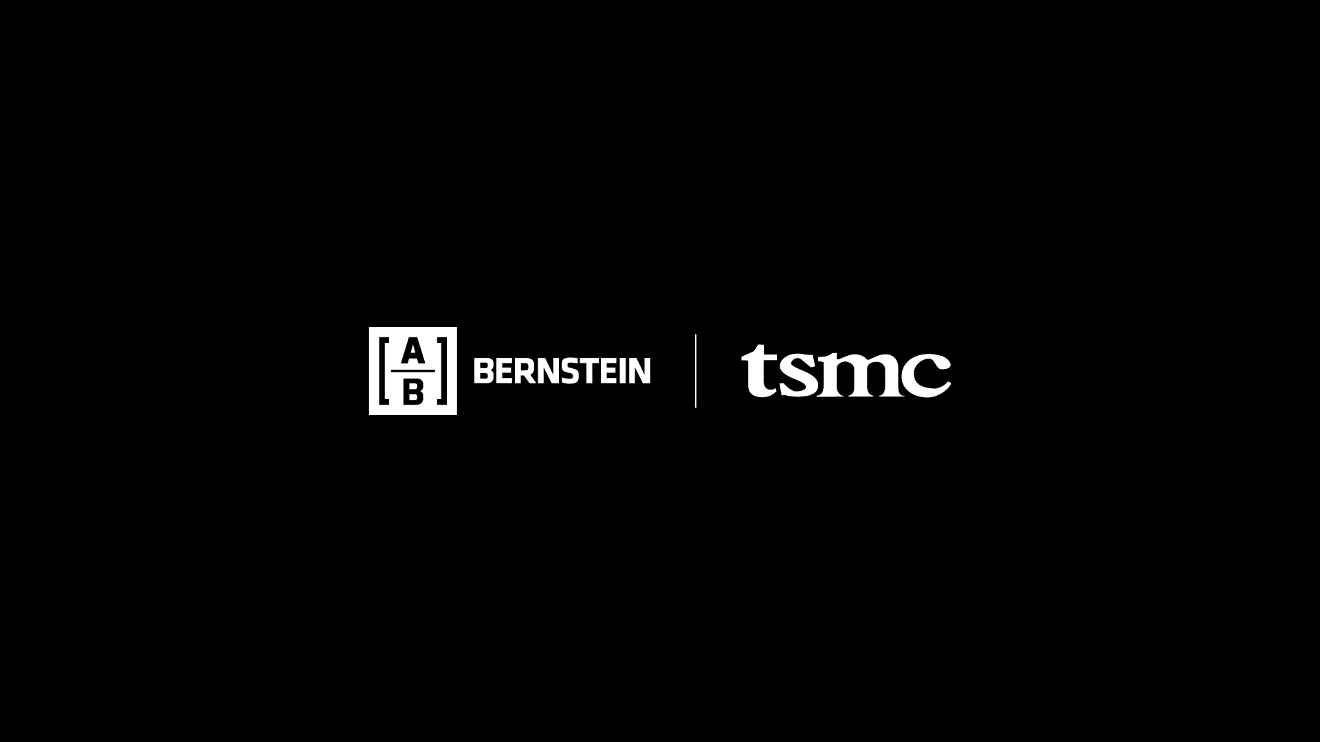Bernstein and TSMC logos