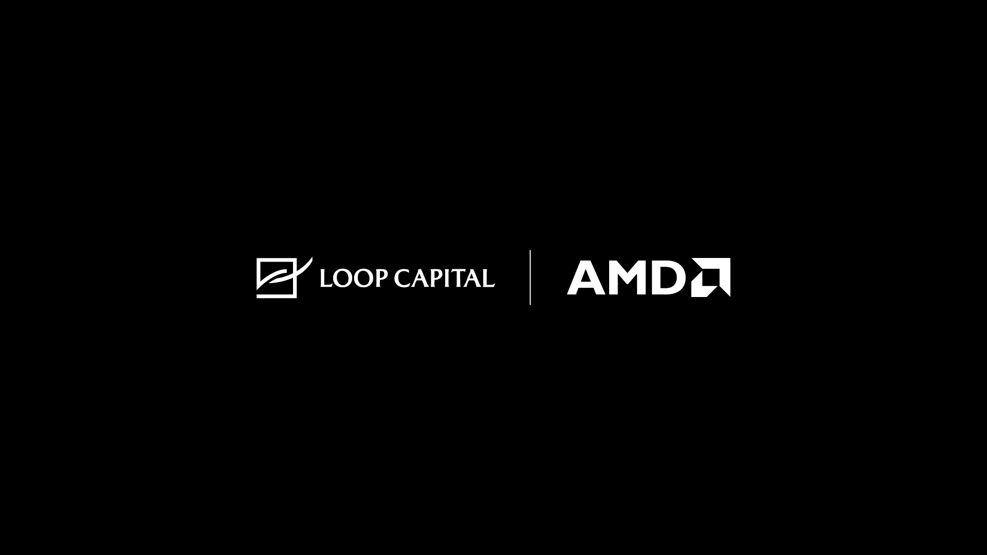Loop Capital and AMD logos