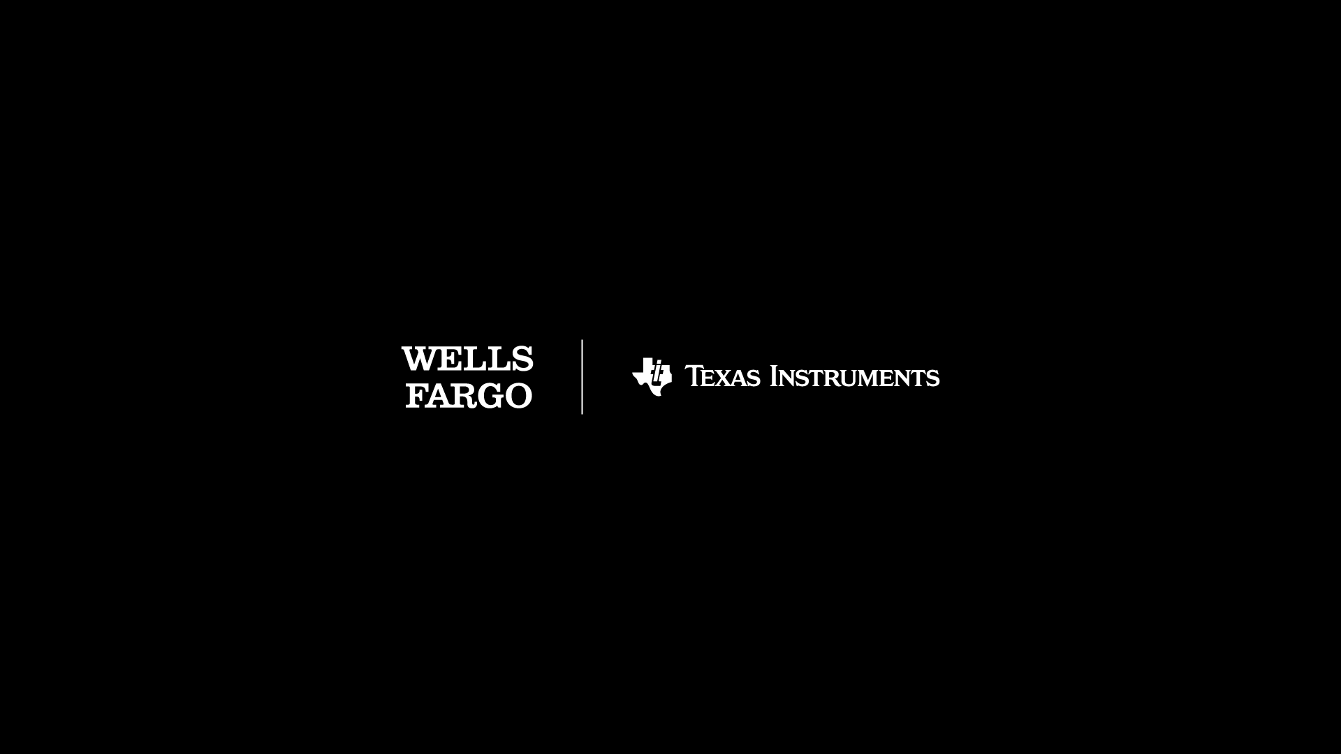 Wells Fargo and Texas Instruments logos