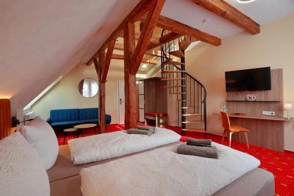 Junior Suite im Landhotel & Brauhaus Prignitzer Hof in Pritzwalk