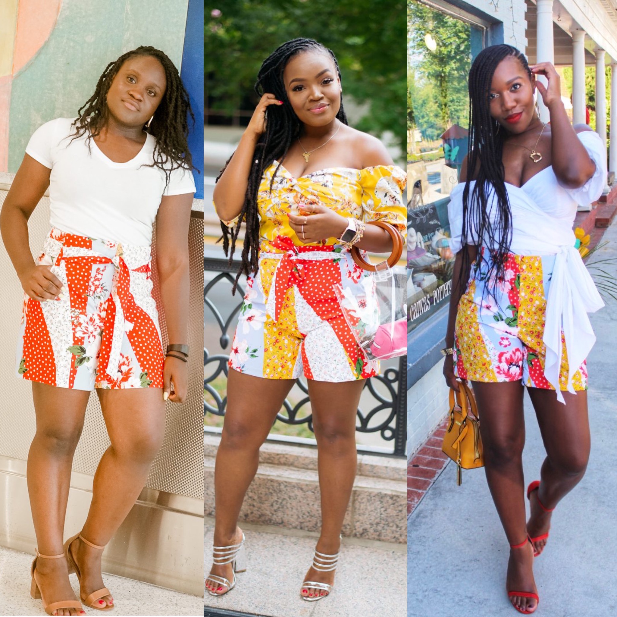 Floral Print Shorts – New York & Company Style Challenge