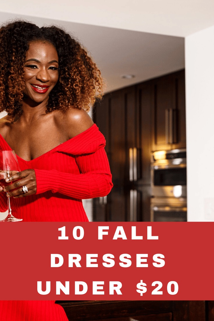 10 MUST-HAVE​ FALL DRESSES UNDER $20