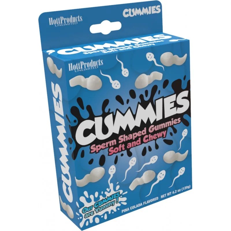 Hott Products Cummies Sperm Shaped Gummies