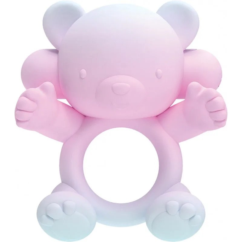 Hott Products Wet Dreams Ultra 20 Mode USB Silicone Bear Hug Cock Ring  (Mixed)