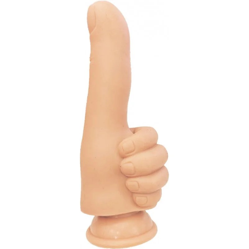 Hott Products Finger Fest Dildo Thumbs Up Flesh