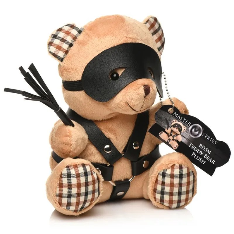 BDSM Teddy Bear Plushy (Beige)