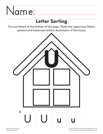browse letter u worksheets printables primarylearning org