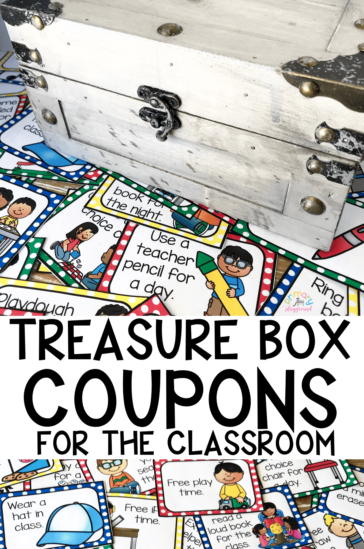 Treasure Box Coupons For The Classroom - Primary Playground