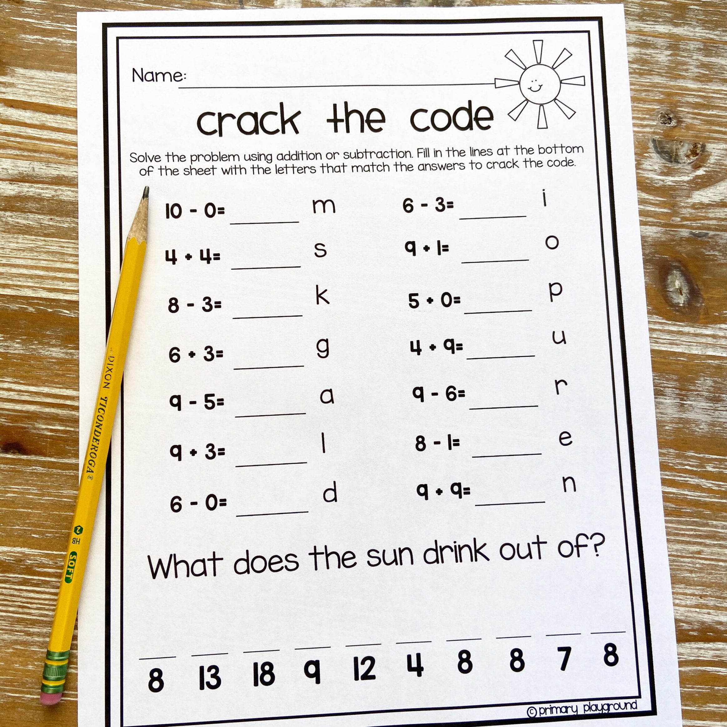crack-the-code-math-summer-edition-no-prep-addition-and-subtraction