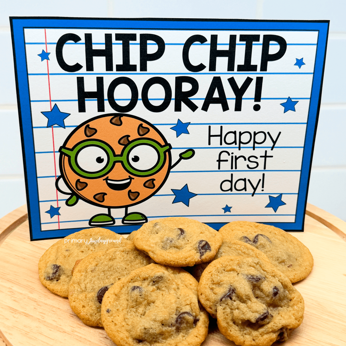First Day of School Printable Tag