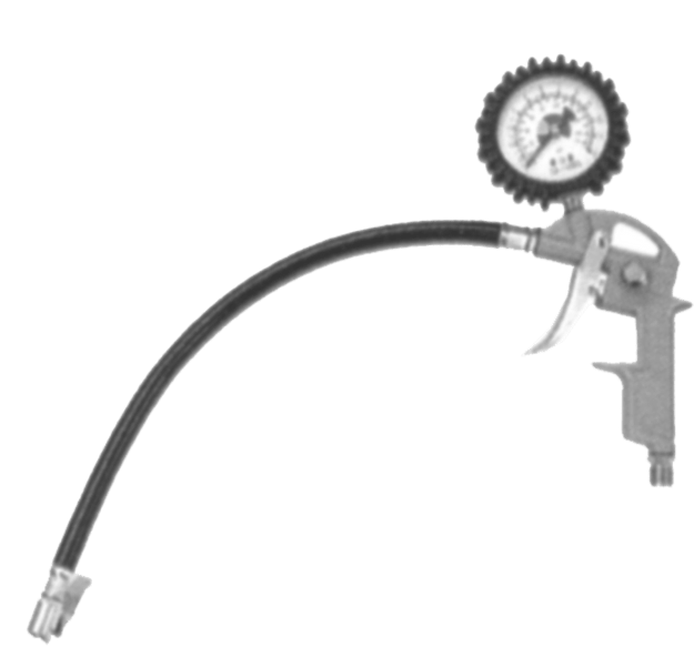Tyre Inflator With Gauge