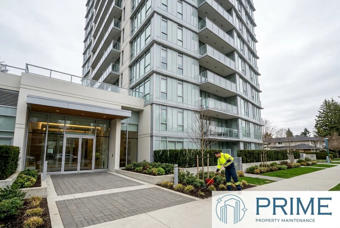 Strata maintenance services for a Vancouver residential building