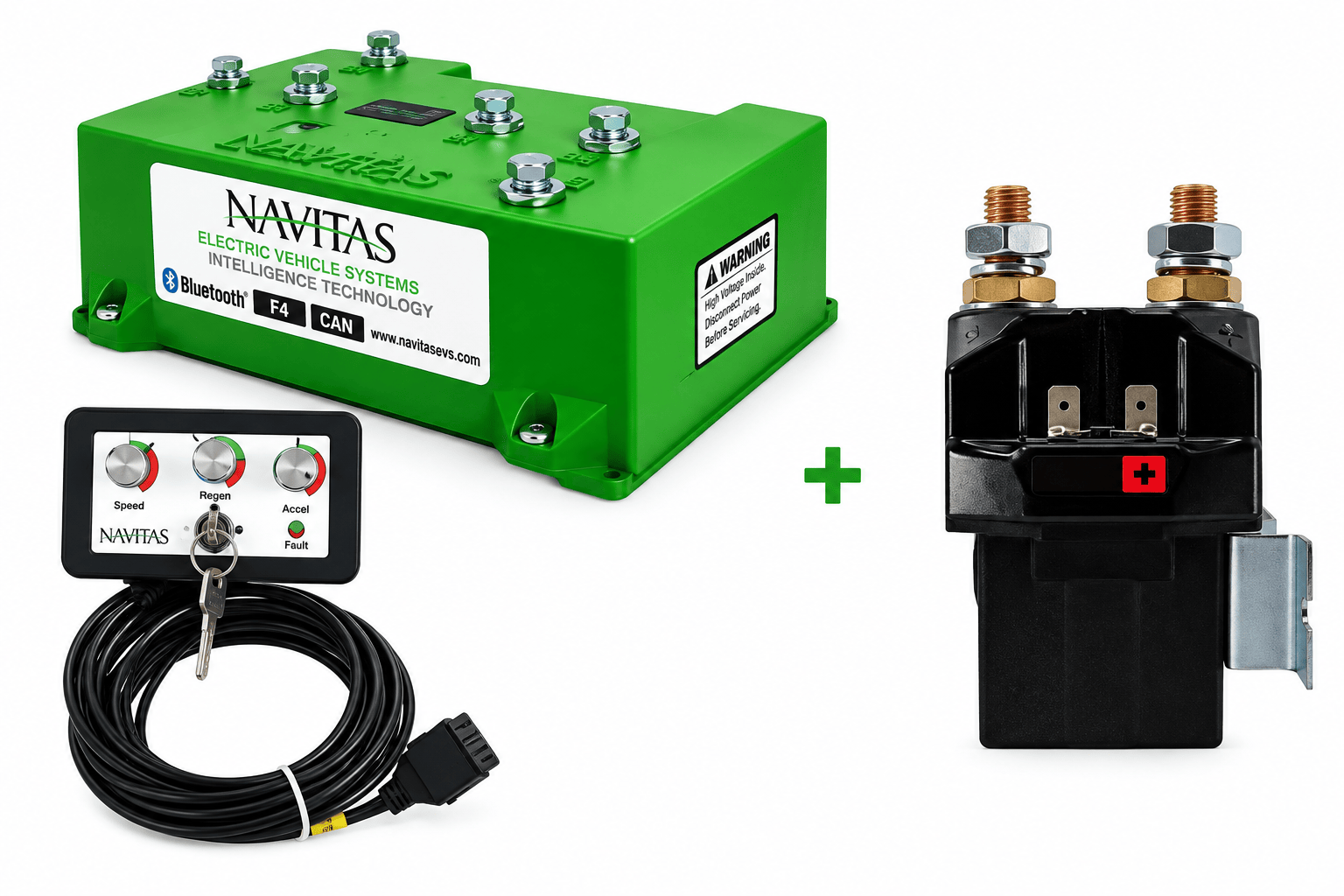 Navitas 72V AC Controller for EZGO Express S4/L6, 440A / 600A