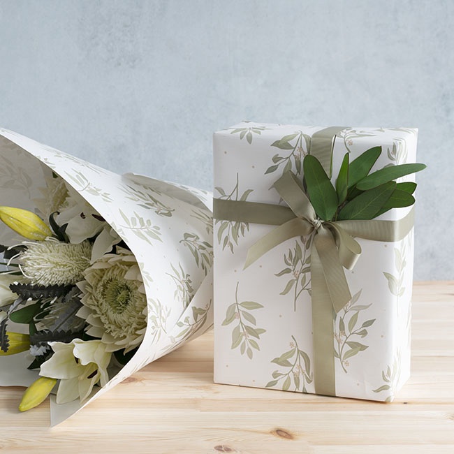 Kraft White Wrapping Paper