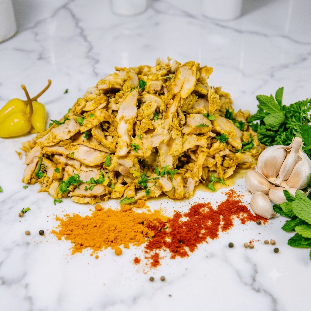 Israeli Chicken Shawarma