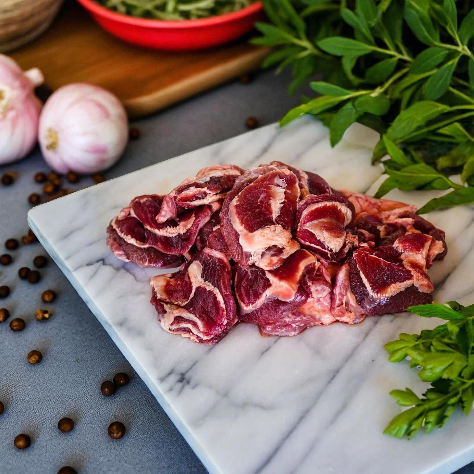 SBD Bone-In Lamb Cheek Meat (Lamb Head)