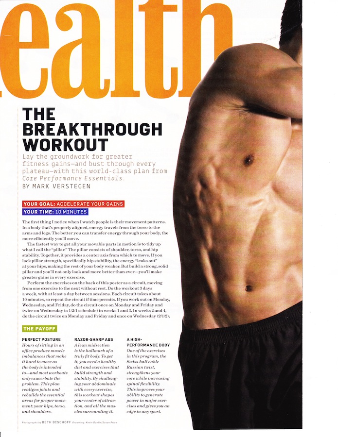 Men S Health April Prime Sports Wellness
