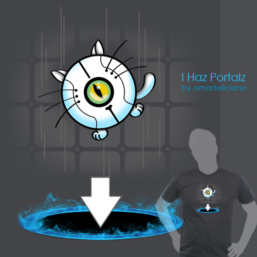 IHazPortalz ShirtComp500