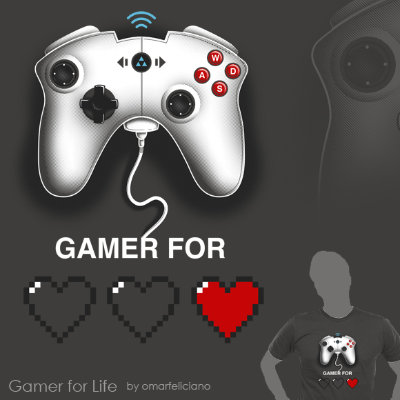 GamerForLife ShirtComp