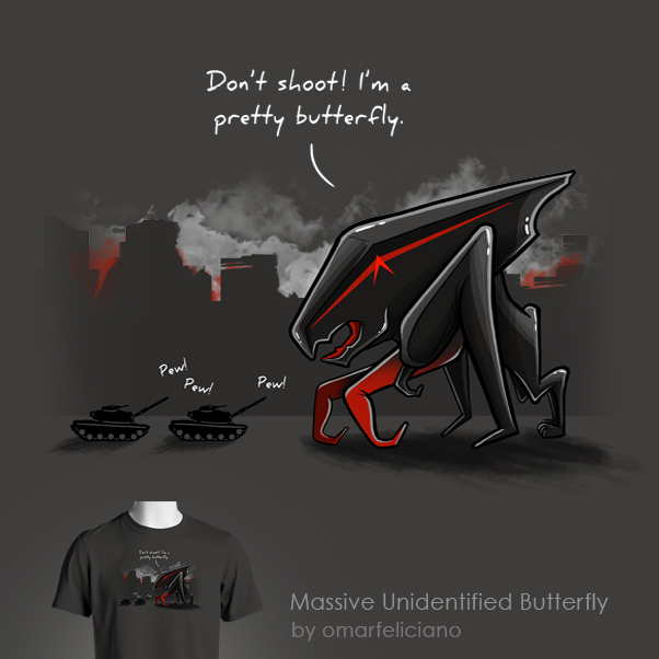 Massive Unidentified Butterfly