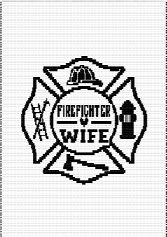 Fire Wife Mosaic Crochet Pattern