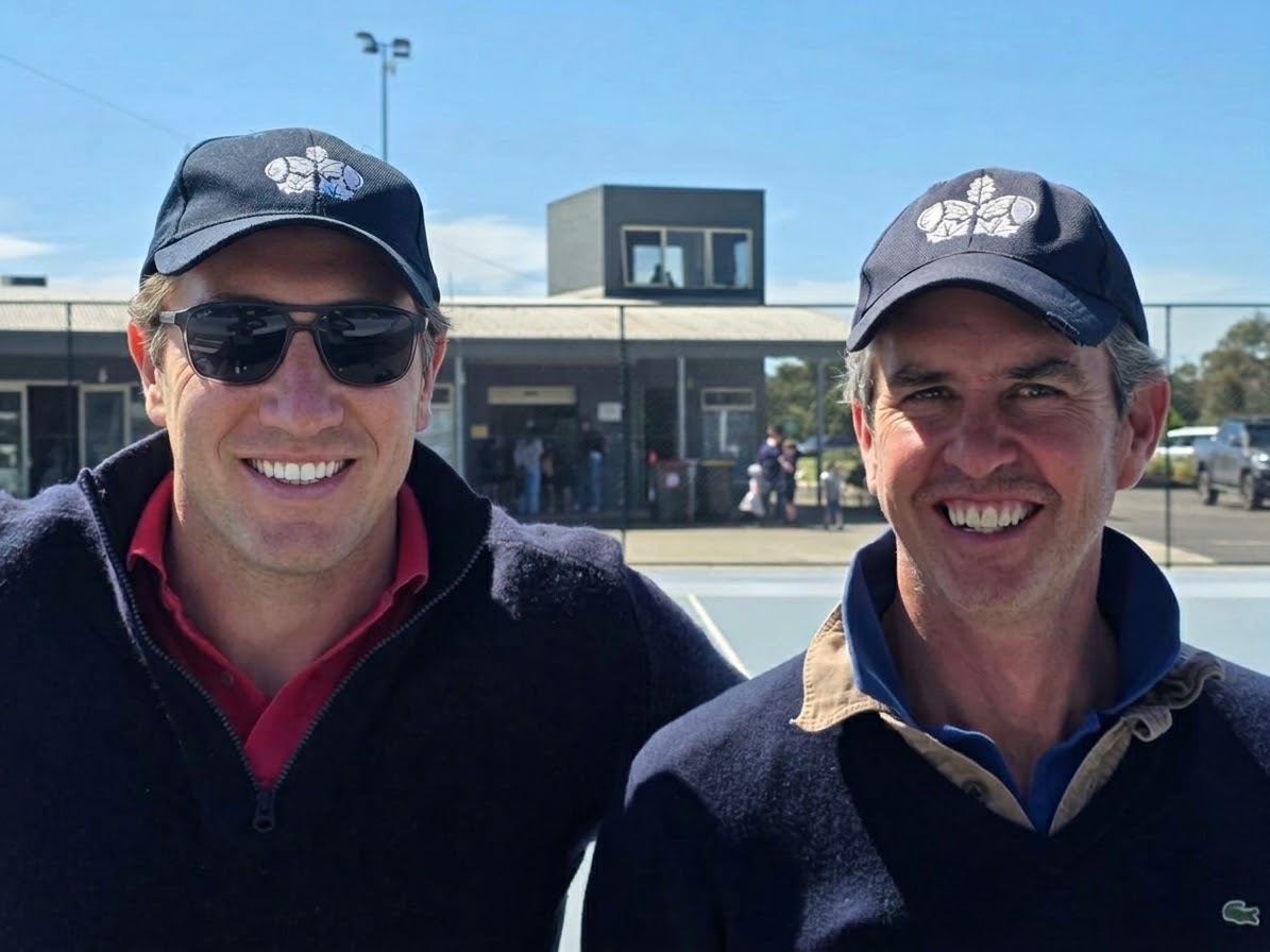 Pete and Andrew Cain