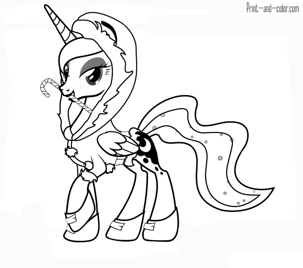 my little pony coloring pages print and colorcom