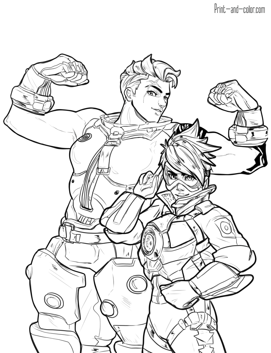 We have chosen the best overwatch coloring pages . Overwatch coloring pages | Print and Color.com