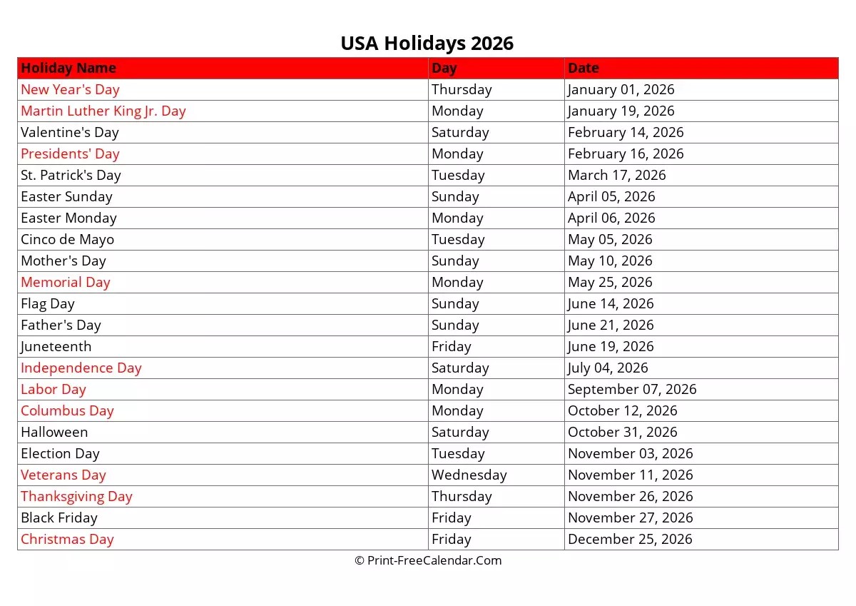 Federal holidays in 2026 dates for sapporo