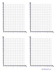 graph paper with axis y print graph paper