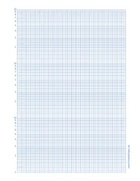 free printable log graph paper template print graph paper