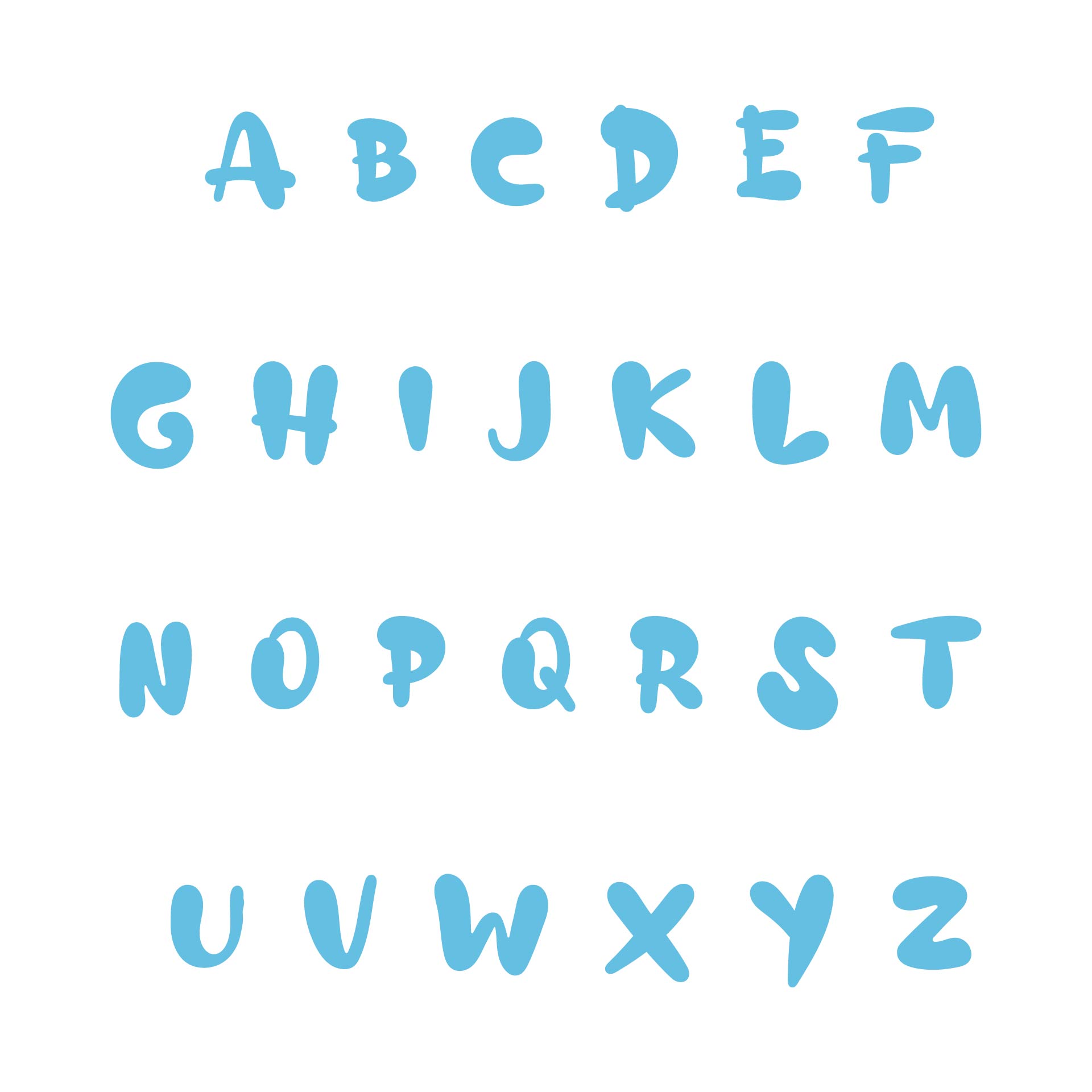 10 best 3 inch printable bubble letters printablee com