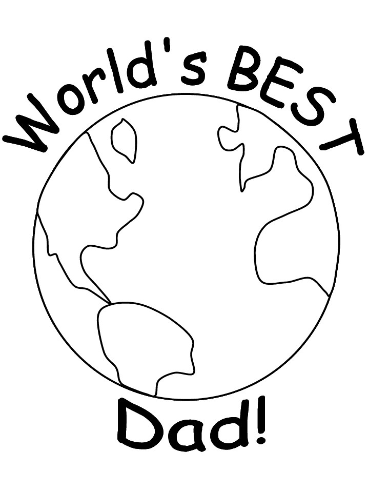 Shermann thomas is a dad shari. Drawing Dad 103751 Characters Printable Coloring Pages