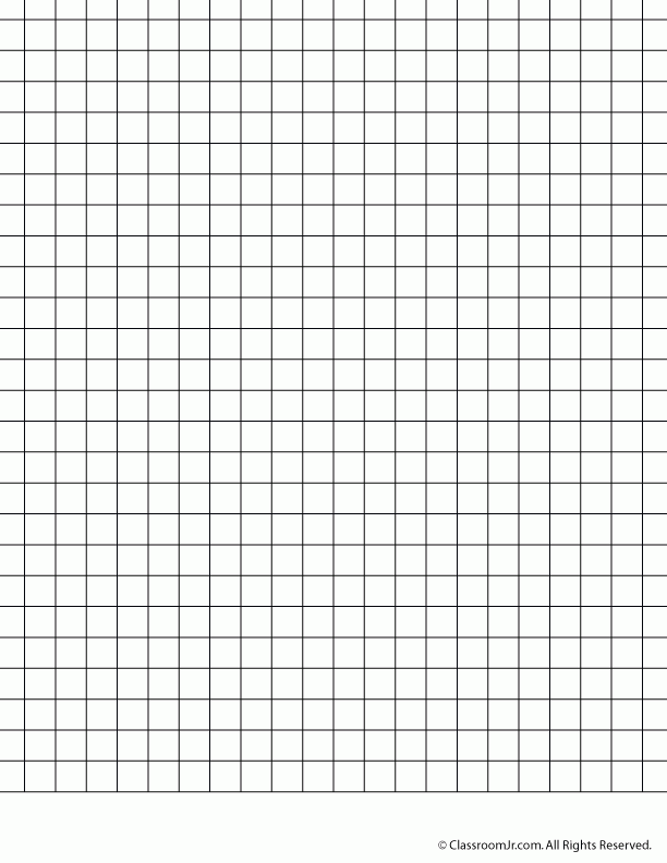 1 centimeter graph paper printable
