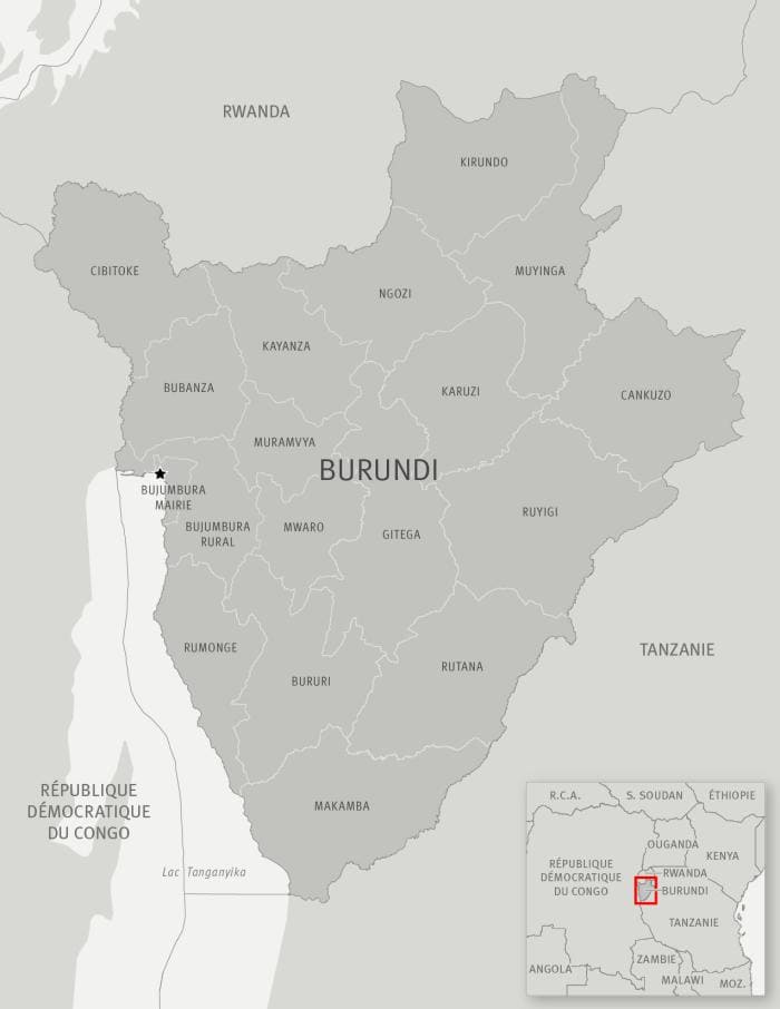 Printable Burundi Map Of Africa Free Download And Print For You Printable Burundi Map Of Africa 
