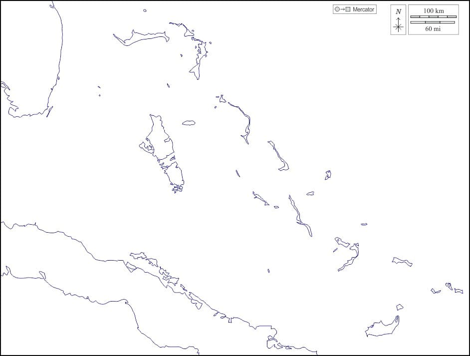 Printable Map Of The Bahamas Free Download And Print For You Printable Map Of The Bahamas 