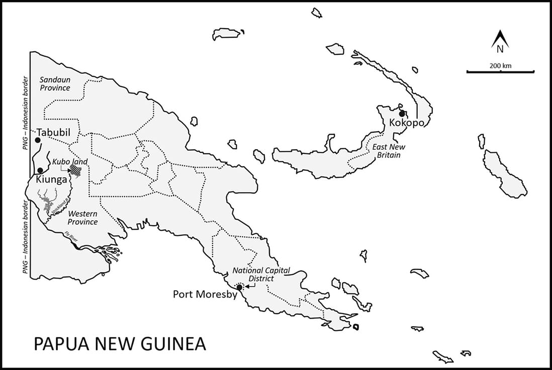 Printable Papua New Guinea Labeled Map Free Download And Print For You Printable Papua New Guinea Labeled Map 