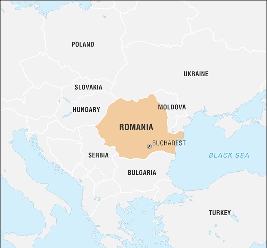 Printable Romania Map World Free Download And Print For You Printable Romania Map World 